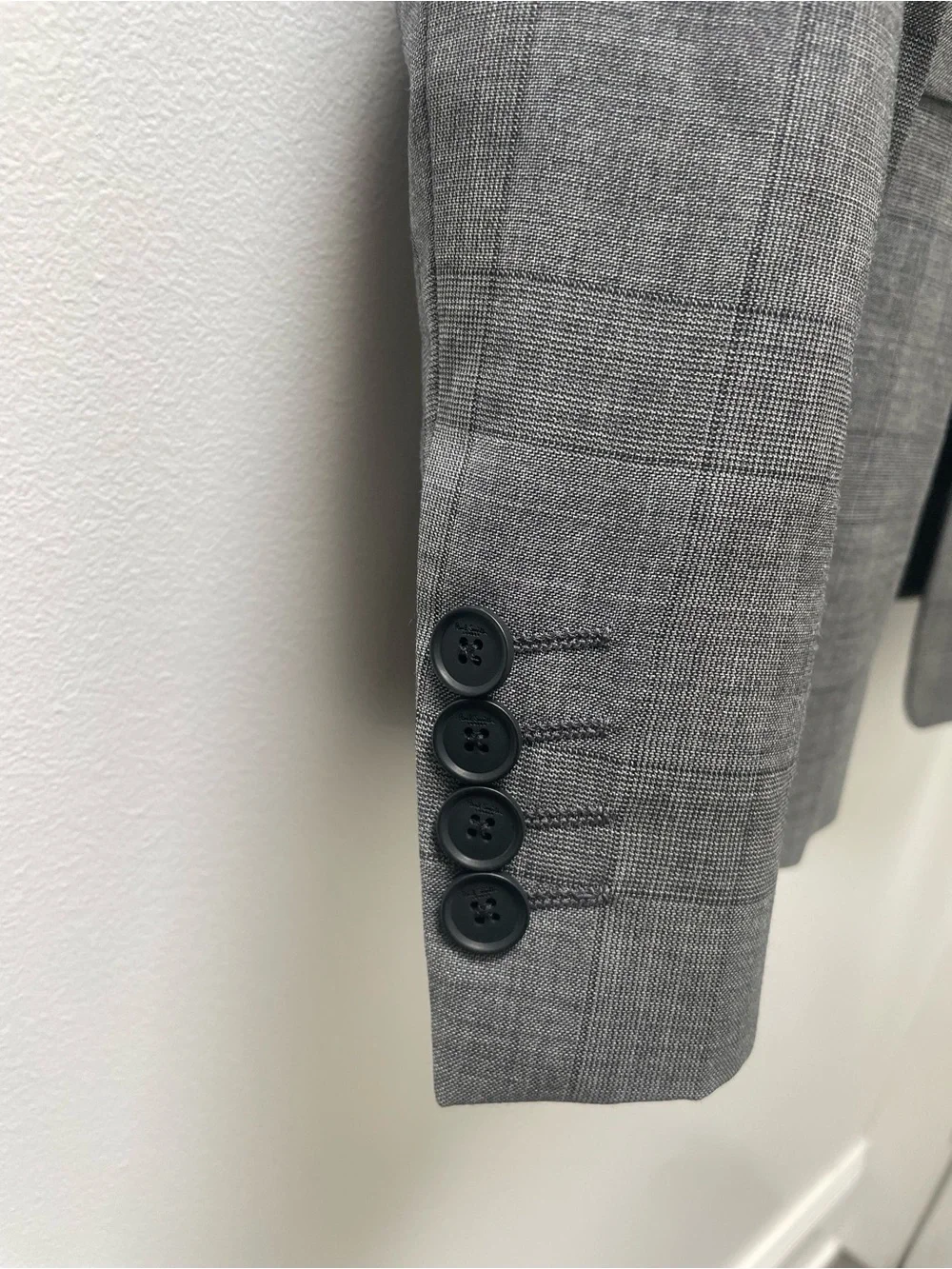 Paul Smith for Barney’s 100% Wool Grey Check Sport Coat Blazer Size 42R